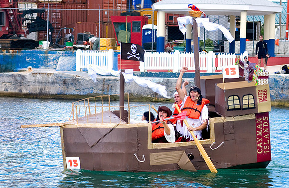 A Cardboard Boat